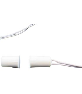 Геркон магнитный белый RC-33 нормально разомкнутый (17211)