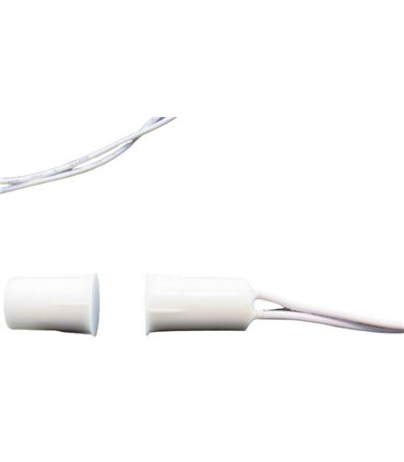 Геркон магнитный белый RC-33 нормально разомкнутый (17211)