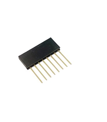 Вилка разъем для плат 8pin PC04 2.54 11mm (15167)