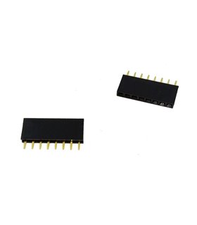 Вилка разъем для плат 8pin 2.54 PC04 (16923) Вилка разъем для плат 8pin 2.54 PC04 (16923)