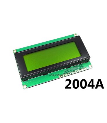 LCD ЖК дисплей зеленый 2004a HD44780 Arduino (15898)