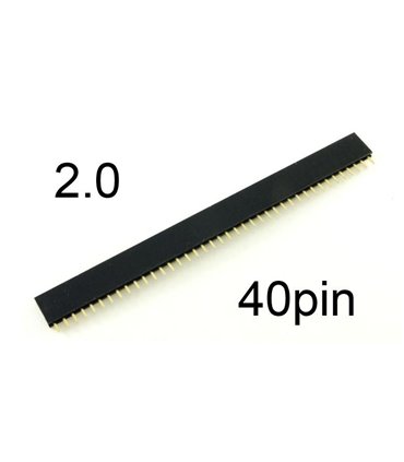 Разъемы штыревого соединения на плату шаг 2.0 40pin (14884)