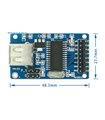 Модуль CH376S модуль поддержки USB накопителей для Arduino (17931)