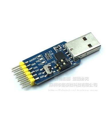 Многофункциональный модуль CP2102 USB в TTL 485232 совместимость с 3.3V 5V (17875)
