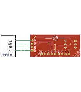 Плата расширения I2C на PCF8574 IO модуль (16178) Плата расширения I2C на PCF8574 IO модуль (16178)
