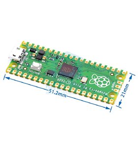 Плата разработчика Raspberry Pi Pico RP2040 MicroPython (18173) Плата разработчика Raspberry Pi Pico RP2040 MicroPython (18173)