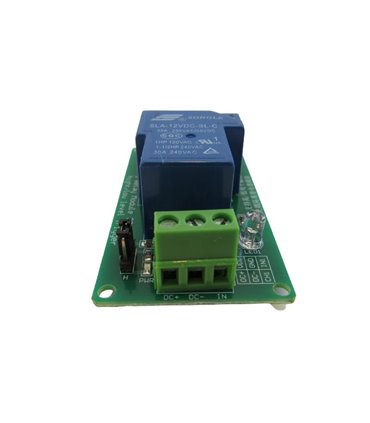 Одноканальный релейный модуль 12V 30A с изоляцией оптопары (17927)