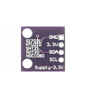 Модуль температуры и влажности GY-213V-HTU21D SHT21 SHT20 HTU21D (17929)
