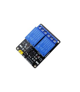 Модуль реле 2-х канальный 12VDC 10A для Arduino (18572) Модуль реле 2-х канальный 12VDC 10A для Arduino (18572)