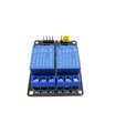 Модуль реле 2-х канальный 12VDC 10A для Arduino (18572) Модуль реле 2-х канальный 12VDC 10A для Arduino (18572)