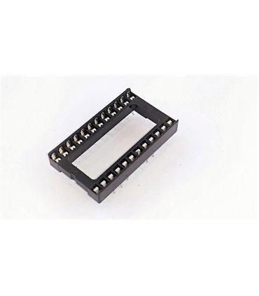 Панелька для микросхем IC гнездо dip-24pin Wide (10420)
