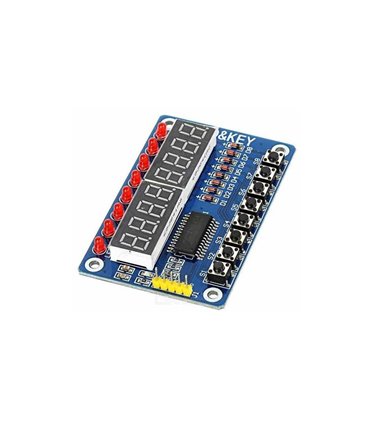 Модуль клавиатуры и светодиодной индикации TM1638 LEDKEY (12469)