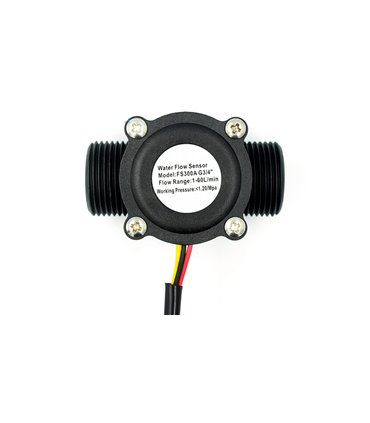 Датчик расхода жидкости FS300A DN20 G3/4 1-60 л/мин (17544)