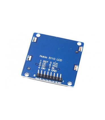 LCD дисплей Nokia 5110 на плате 84x48 Arduino (11995)