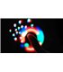 Светящийся спиннер LED Spinner игрушка на три пальца (12941)