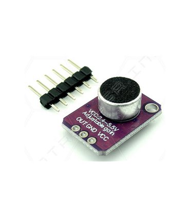 Электретный микрофонный усилитель регулируемый GY-MAX4466 MAX4466 (17644)