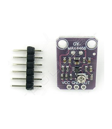 Электретный микрофонный усилитель регулируемый GY-MAX4466 MAX4466 (17644)
