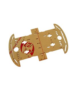 Шасси платформа умного автомобиля на 4 колеса Arduino (17496)