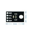 Плата модуля датчика освещенности VEML6075 UVA UVB I2C 1.7-3.6V (17463)