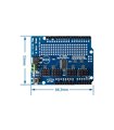 Модуль сервопривода под Arduino Uno 16-канал 12-бит ШИМ (17500)
