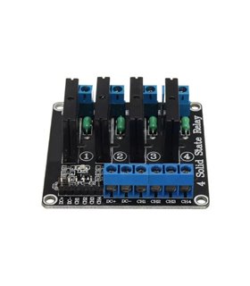 Модуль реле твердотельного 4-канальный на G3MB-202P 240V 2A 5V (17529)