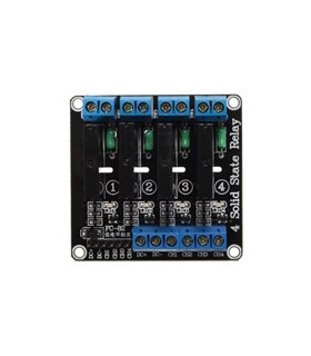 Модуль реле твердотельного 4-канальный на G3MB-202P 240V 2A 5V (17529)