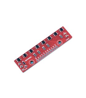 Модуль поиска линии RC8 8-полосный модуль линии Arduino (17820) Модуль поиска линии RC8 8-полосный модуль линии Arduino (17820)