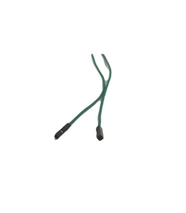 Кабель жгут Dupont силикон 30см мама мама зеленый 1шт (19403)