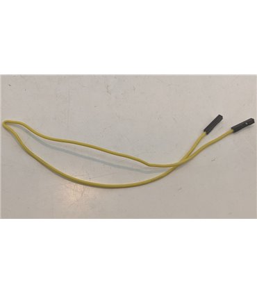 Кабель жгут Dupont силикон 30см мама мама желтый 1шт (19406)