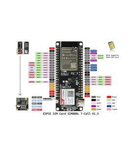 Отладочная плата ESP32 LILYGO TTGO T-Call V1.4 (17181)