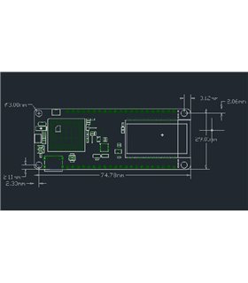 Отладочная плата ESP32 LILYGO TTGO T-Call V1.4 (17181)