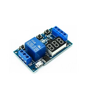 Модуль реле задержки включения JZ-801 LED таймер (17509)