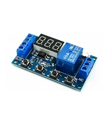 Модуль реле задержки включения JZ-801 LED таймер (17509)