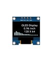 ЖК-дисплей OLED белый 0.96 дюймовый дисплей 128*64 (17671) ЖК-дисплей OLED белый 0.96 дюймовый дисплей 128*64 (17671)