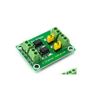 Оптопара PC817 2-х канальный модуль управления напряжением (17641) Оптопара PC817 2-х канальный модуль управления напряжением (17641)