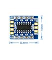 Модуль последовательного порта RS232 SP3232 TTL-модуль 1exar (17551) Модуль последовательного порта RS232 SP3232 TTL-модуль 1exar (17551)