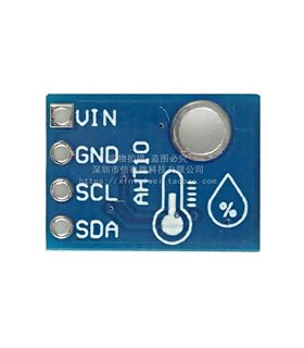 Цифровой модуль измерения температуры и влажности AHT10 I2C аналог SHT20 (17874)