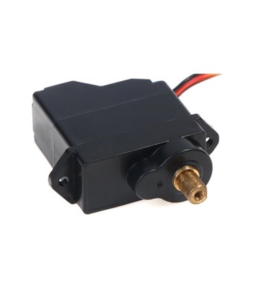 Сервопривод DC 3-6V М10 с металлическим редуктором 360 градусов (19085)