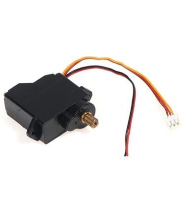 Сервопривод DC 3-6V М10 с металлическим редуктором 360 градусов (19085)