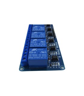 Релейный модуль 8-канальный Songle SRD-05VDC-SL-C 10A (18935)