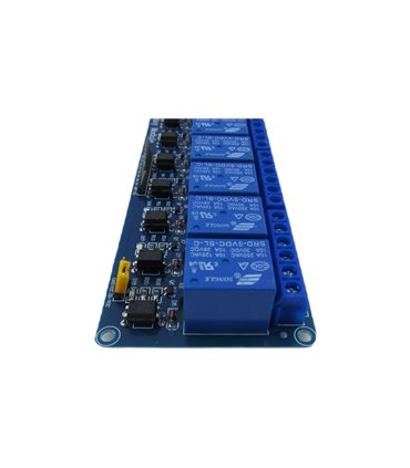 Релейный модуль 8-канальный Songle SRD-05VDC-SL-C 10A (18935)