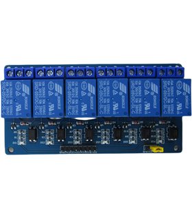 Релейный модуль 6-канальный Songle SRD-05VDC-SL-C 10A (18939) Релейный модуль 6-канальный Songle SRD-05VDC-SL-C 10A (18939)