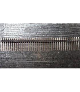 Планка штырьковая на плату PLS 40pin 2.54мм удлиненная (19340) Планка штырьковая на плату PLS 40pin 2.54мм удлиненная (19340)