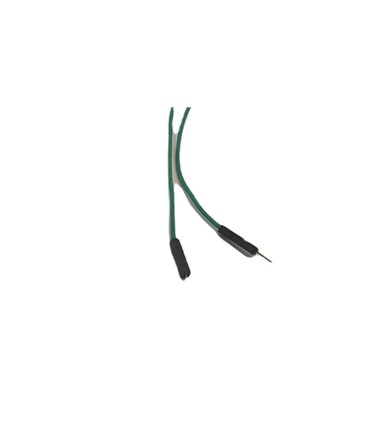 Кабель жгут Dupont силикон 30см папа зеленый 1шт (19405)