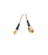 Переходник-пигтейл SMA male — MCX male угловой коаксиальный кабель RG316 20см 50R (21051)