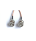 Переходник-пигтейл BNC male — BNC male коаксиальный кабель RG316 30см 50R (21050)