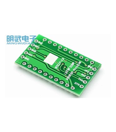 Плата контроллер LGT8F328P-SSOP20 MiniEVB аналог Arduino PRO MINI BTE17-13 5V (16837)
