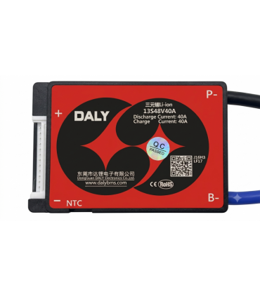 BMS Daly плата защиты аккумуляторов 13S 48V 40A (21144)