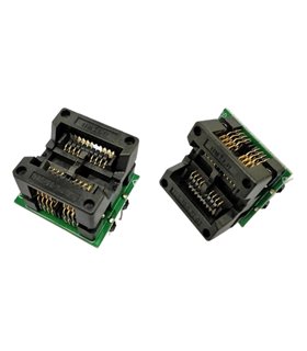 Переходник сжимающее гнездо микросхем 5.4мм SOP8 DIP8 ICS шаг 1.27 209mil (15671)