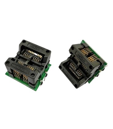 Переходник сжимающее гнездо микросхем 5.4мм SOP8 DIP8 ICS шаг 1.27 209mil (15671)